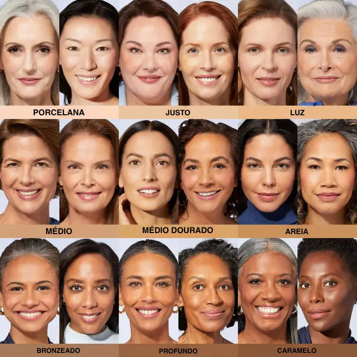 Base Inteligente que muda de cor para pele madura