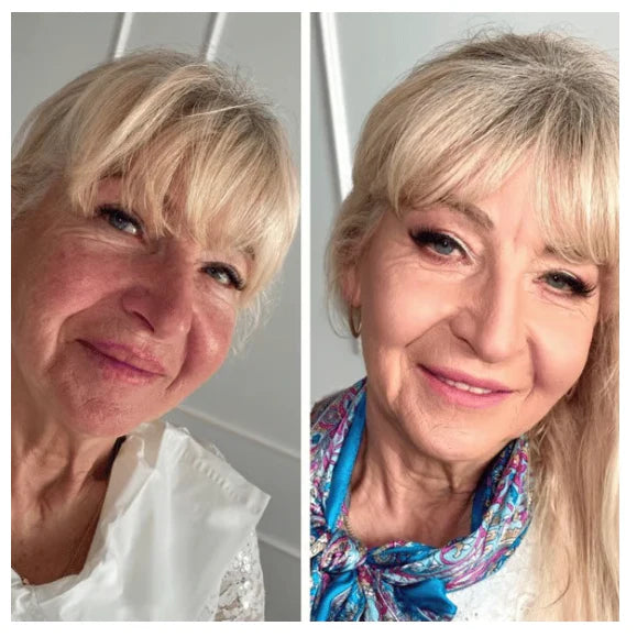 Base Inteligente que muda de cor para pele madura