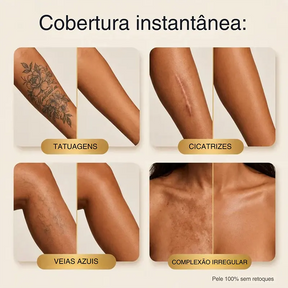 Corretivo corporal à prova d'água - cobertura para rosto e corpo