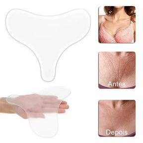 Adesivos antirrugas de silicone para a área do Colo "Chega de Rugas"