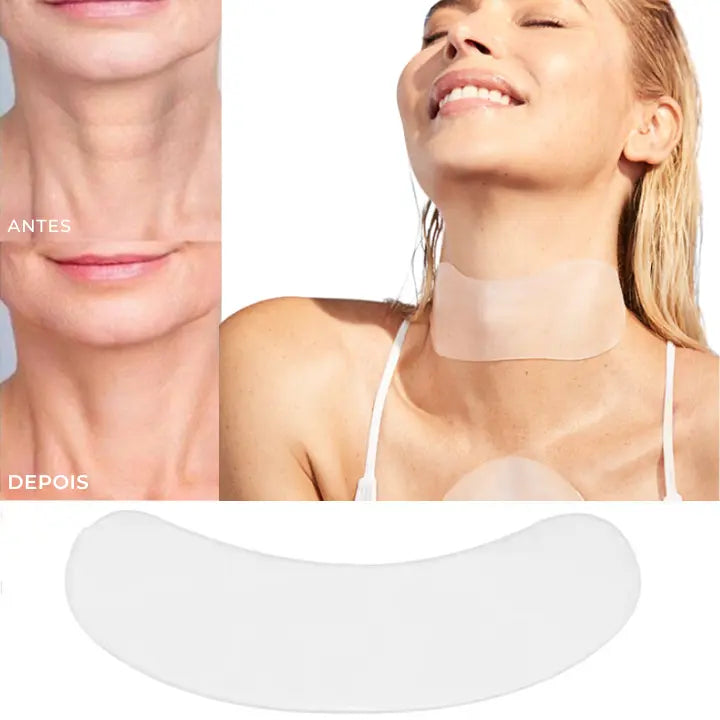 Adesivos faciais reutilizáveis antirrugas - 16 unidades