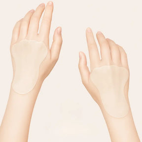 2x Adesivos antirrugas reutilizáveis para as mãos