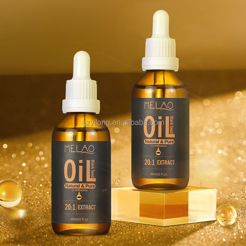Óleo de Semente Negra 100% Natural para Cabelo