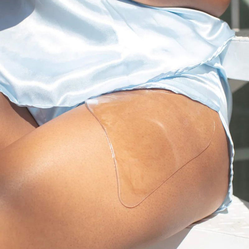 Adesivos corporais reutilizáveis para estrias e celulite